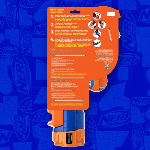 Miniatura 10 de Nerf - Juguete de pelota de tenis para perro, ideal para pescar, recarga manos libres, lanza hasta 50 pies, pelotas incluidas, varios tamaños