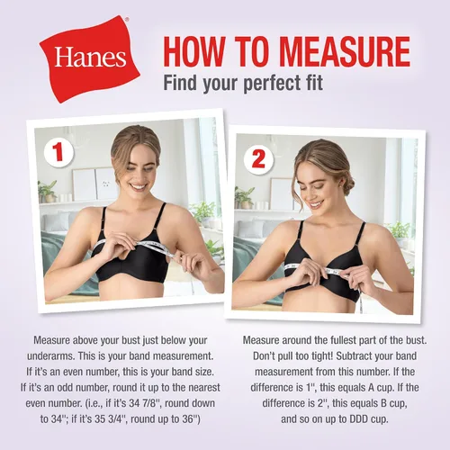 Miniatura 6 de Hanes Bralette de algodón con espalda cruzada para mujer (paquete de 3), BlancoConcreto Pe HeatherNegro