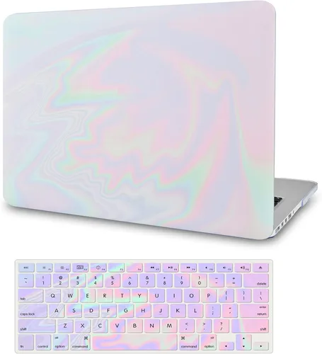 Miniatura 10 de KECC funda para MacBook con cubierta para teclado, 2 piezas Negro mate