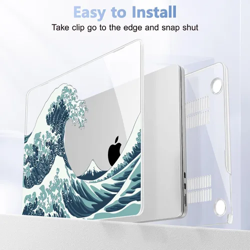 Miniatura 9 de May Chen para M4 MacBook Air de 13.6 pulgadas Funda 2025 2024 2023 2022 Modelos: A3240 A3113 M3 A2681 M2, Carcasa de plástico rígido para MacBook