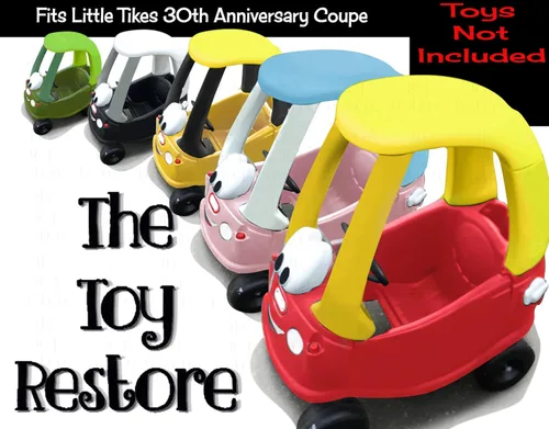 Miniatura 8 de Calcomanías de repuesto para faros delanteros y luces traseras de Little Tikes 30th Cozy Coupe Car