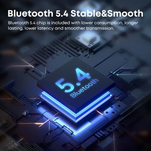 Miniatura 7 de Auriculares de oído abierto Bluetooth inalámbricos, IP68 impermeables de conducción ósea Bluetooth, auriculares inalámbricos Bluetooth, auriculares