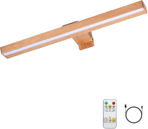 Miniatura 5 de MIOBLUE Luces Inalámbricas para Cuadros con Control Remoto, Luz para Pinturas Recargable Completamente de Metal, Lámpara de Exhibición de 16