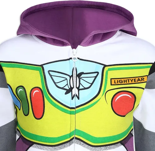 Miniatura 2 de Disney Toy Story Woody or Buzz Lightyear - Sudadera con capucha y cremallera para niños pequeños