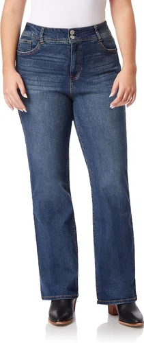 Miniatura 4 de Women's Curvy Bootcut Mid-Rise Jeans (Standard and Plus)