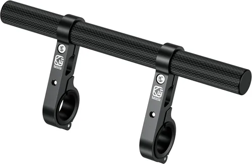 Miniatura 7 de BRCOVAN Extensor de Manillar de Fibra de Carbono de 9.45'' de Largo con Base de Montaje de Abrazadera de Aleación de Aluminio Compatible
