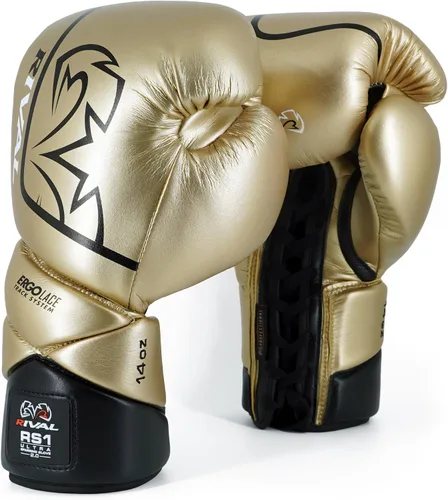 Miniatura 3 de Rival Boxing RS1 2.0 Ultra Pro - Guantes de boxeo para sparring con cierre de cordones, microfibra súper resistente, forro interior suave