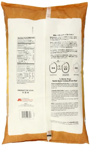 Miniatura 4 de Nishiki Arroz integral de cocción rápida, 15 libras