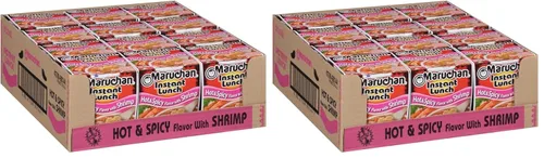 Miniatura 17 de Maruchan Fideos Ramen Instant Lunch con sabor a queso cheddar, sopa de fideos instantáneos estilo japonés, comida rápida y fácil, taza de 2.25 onzas