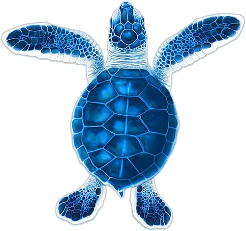 Miniatura 4 de Mosaico de porcelana para piscina estilo A para cría de tortugas (estilo A - 5 x 5 pulgadas, marrón)