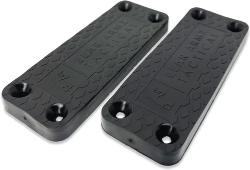Miniatura 7 de Soporte magnético para pistola y funda para vehículo y hogar I recubierto de goma con respaldo adhesivo I 35 libras clasificado I accesorio de arma