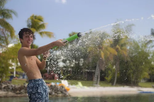 Miniatura 5 de Water Sports Stream Machine TL-750 - Cañón de agua, pistola de chorro para juegos al aire libre y juguete de piscina para niños y adultos