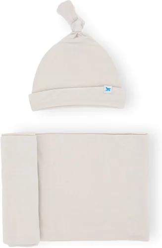 Miniatura 5 de Little Unicorn Juego de manta y gorro de punto elástico de alta calidad, ultrasuave con elasticidad óptima para recién nacidos, juego de regalo