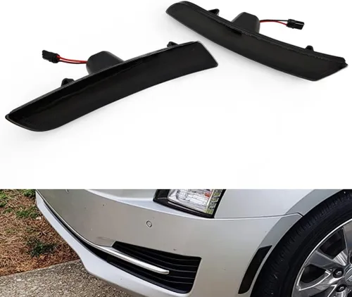 Miniatura 5 de Juegos de cuartos LED ámbar delanteros laterales de repuesto para Cadillac CTS/ATS 2014-2019 & 2015-2019 Cadillac ATS & 2016-2024 Camaro Kits