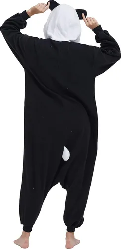 Miniatura 5 de DELEY Adults Unisex Onesie Halloween Costumes Animal Cosplay Pajamas Warm Sleepwear Homewear