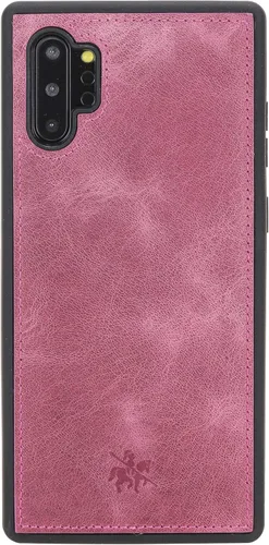 Miniatura 183 de Venito Lucca - Funda de piel compatible con Samsung Galaxy Note 10 (6,3 pulgadas), extra segura, con cubierta trasera acolchada, cocodrilo negro