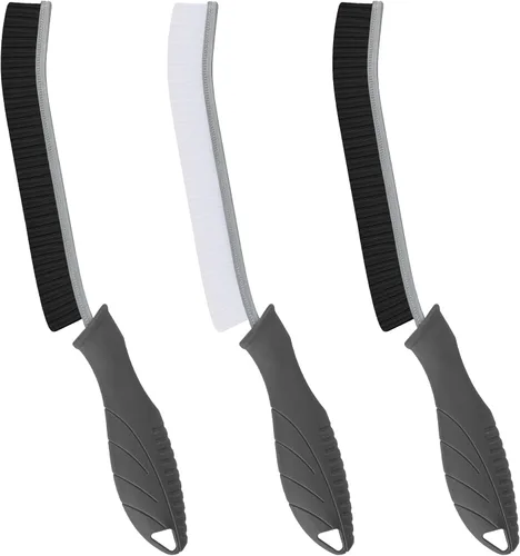 Miniatura 12 de FOOGWEE Cepillo de limpieza de hendiduras de cerdas duras, herramientas de limpieza para uso doméstico, suministros de limpieza multifuncionales