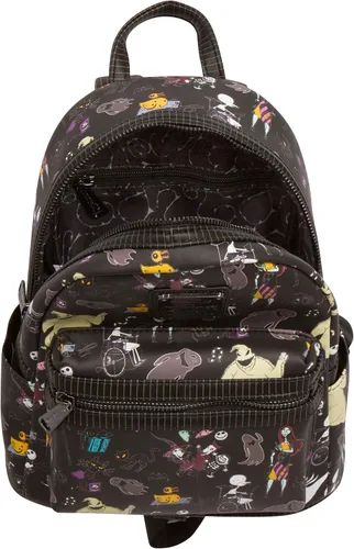 Miniatura 6 de Loungefly Disney The Nightmare Before Christmas Mini mochila Negro