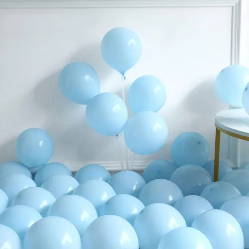 Miniatura 3 de Kit de arco de guirnalda de globos de oso, 121 piezas, globos metalizados de oso para revelación del sexo del bebé, color azul y rosa y de oso