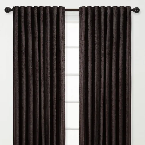 Miniatura 15 de Chanasya - Paneles de cortina con textura en relieve para sala de estar, dormitorio, ventana, patio, oficina, sala de estar. Cortinas para oscurecer