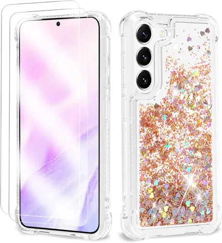 Miniatura 62 de Funda con purpurina para Samsung Z Flip 3, a prueba de golpes, funda de TPU transparente con purpurina líquida para Samsung Z Flip 3 para mujer