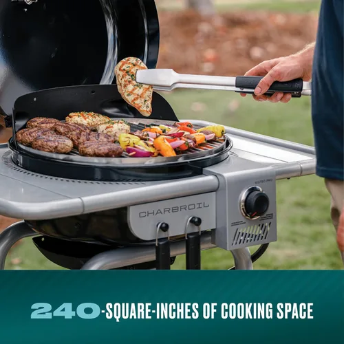 Miniatura 4 de Charbroil Bistro Pro - Parrilla de gas para espacios pequeños y patios, color negro - 25302161
