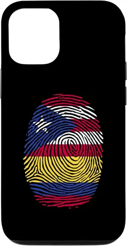 Miniatura 25 de Funda para iPhone 11 Pro Max Boricua y Colombia con huellas dactilares puertorriqueñas