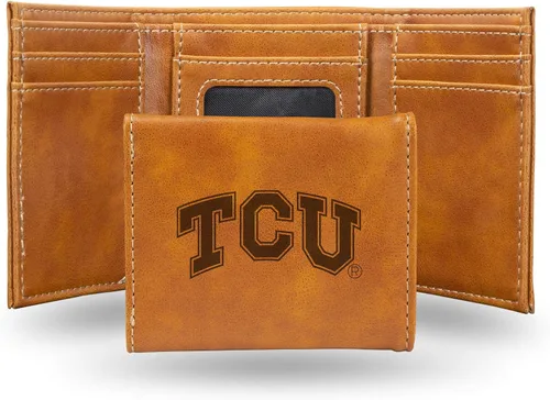 Miniatura 78 de NCAA Rico Industries - Billetera triple grabada con láser, con grabado láser, accesorio para hombre