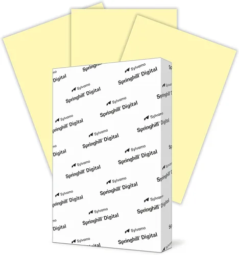 Miniatura 27 de Papel de cartulina Springhill de color azul Crema
