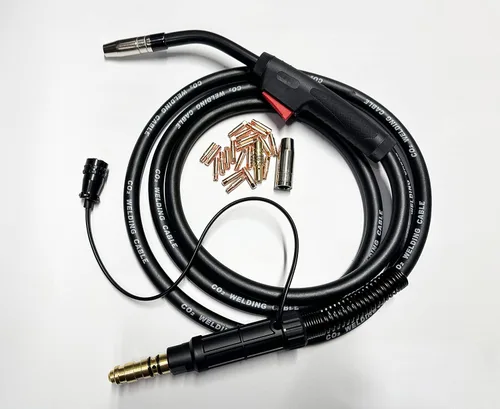 Miniatura 4 de Pistola de soldadura Mig de 180 A compatible con soldadores profesionales MP Titanium Unlimited 200/170/140 (pistola MIG de 10 pies)