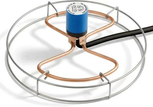 Farm Innovators - Calentador de tanque de agua sumergible de aluminio fundido de 1500 vatios con termostato autorregulador para granja y hogar,