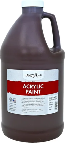 Miniatura 43 de Pintura acrílica para estudiantes, artesanías de 16 onzas. Plateado metálico