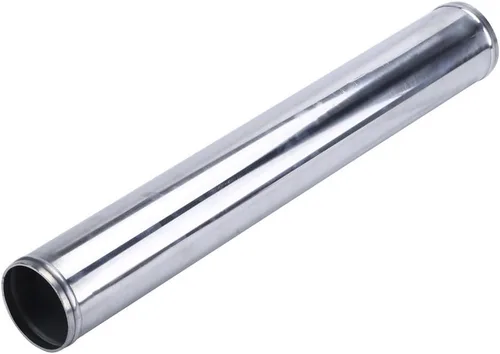 Tubo de entrada de aire recto de aluminio de 1 pulgada de diámetro exterior de 1 pulgada, longitud 11.81 pulgadas (11.811 in) acabado pulido (0.984