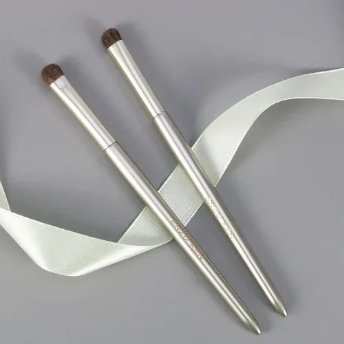 Miniatura 9 de Pincel para sombra de ojos de pelo de pony natural de ENZO KEN, pincel para sombra de ojos de mezcla media, pincel sombreador para sombra de ojos