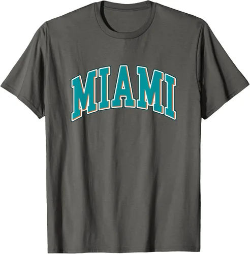 Miniatura 65 de Miami - Hometown Pride - Diseño retro - Camiseta clásica