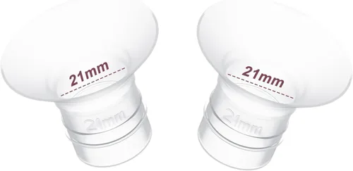 Miniatura 12 de Inserto de brida de 15/0.669 in, 8 unidades compatibles con brida de 0.945 in/escudo de la mayoría de las bombas, adecuado para bomba de leche