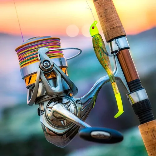 Miniatura 2 de RUNCL Línea de pesca trenzada de 8 hebras, línea trenzada de colores de alta visibilidad, súper fuerte, resistente a la abrasión, no se estira, 328