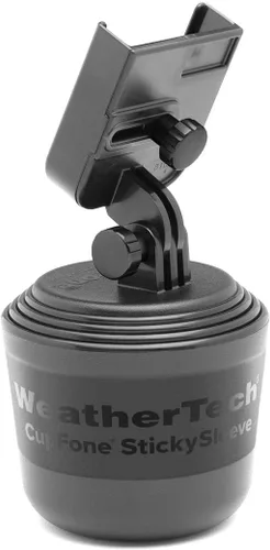 Miniatura 30 de WeatherTech CupFone con extensión – Soporte ajustable y universal para teléfono móvil con portavasos para coche y camión – Mejor diseño para carga