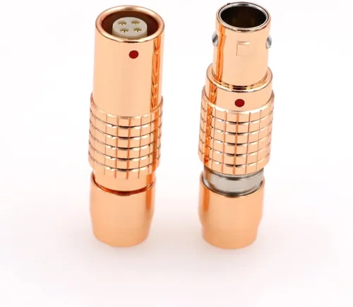 Miniatura 12 de 1B PHG y FGG 2 pin Push-Pull Conector Circular Enchufe macho y enchufe hembra Color Negro