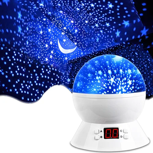 Miniatura 13 de MOKOQI Proyector de luz nocturna de dinosaurio para niños, juguetes para habitación de niños, rotación de 360 grados con luz de proyección