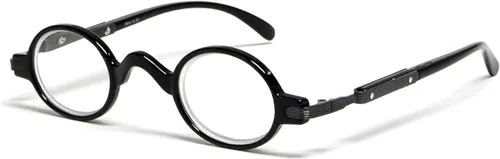 Miniatura 10 de Calabria R314/R501S - Gafas de lectura redondas de metal para hombres y mujeres, lentes de profesor, lectores vintage, estilo clásico, retro, moda
