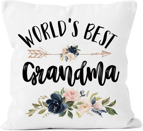 Miniatura 8 de World's Best Aunt Gifts - Funda de almohada de 18 x 18 pulgadas, funda de almohada de cumpleaños para tía y tía, funda de almohada cuadrada