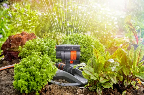 Miniatura 4 de Gardena AquaZoom - Rociador oscilante rectangular compacto para áreas de riego de 9 a 2,325.0 ft², rango de 3 a 59.1 ft, extensión de 3 a 39.4 ft