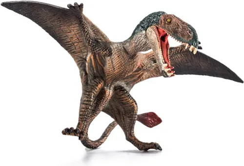 Juguete de dinosaurio, figuras realistas de pterosaurio con alas jurásicas con boca móvil, figuras de dinosaurio pterodáctilo educativas realistas
