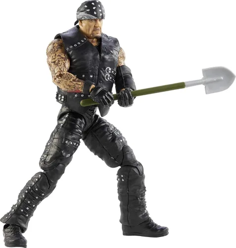 Miniatura 2 de WWE MATTEL Undertaker Elite Collection Figura de acción, 6 pulgadas/6.0 in, regalo coleccionable para fanáticos de WWE MATTEL a partir de 8 años