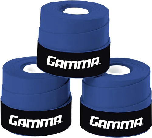 Miniatura 7 de Gamma Sports Supreme Overgrip para raquetas de tenis, pickleball, squash, bádminton y raquetball, varios tamaños y colores Blanco