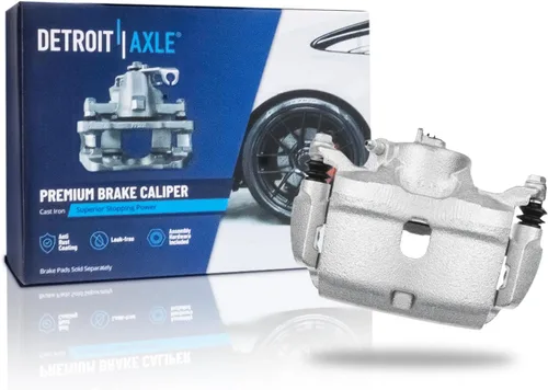 Miniatura 17 de Detroit Axle - 4 pinzas de freno para Honda Element 2003-2011 Pinzas de freno de disco con soportes 2004 2005 2006 2007 2008 2009 2010 reemplazo