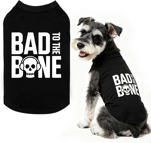 Miniatura 25 de BINGPET Camisas de Perro Policía, Camiseta de Perro Suave de Algodón, Traje Transpirable y Ligero para Perro Camiseta Sin Mangas Chaleco, Ropa