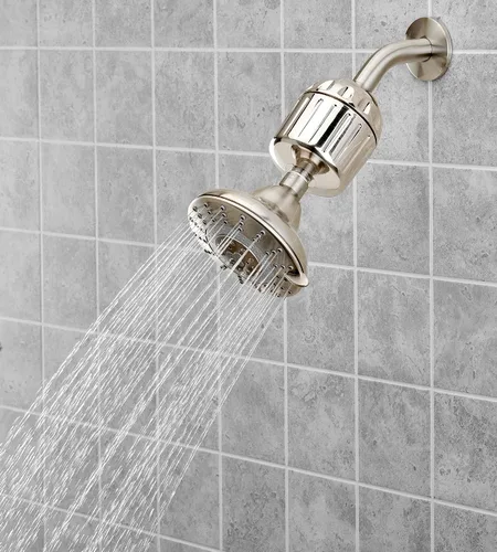 Miniatura 4 de Sprite Showers HO2-BN - Carcasa universal para filtro de ducha, 2 de alto rendimiento, níquel cepillado