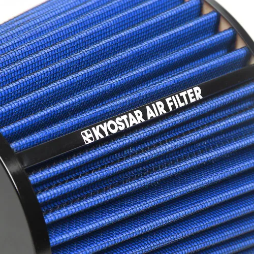 Miniatura 56 de KYOSTAR Filtro de aire universal de alto flujo de 3" (76 mm), entrada de aire frío de cono reutilizable, alto rendimiento, lavable, kit de aire seco